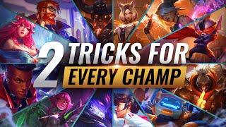 2 INSANE TRICKS FOR EVERY CHAMPION in League of Legends - Season 10
