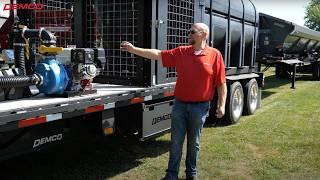 Demco Liquid Tender Trailers: New Plumbing Options and Accessories!