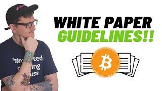 What To Look For In A Crypto White Paper!! 