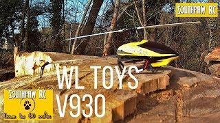 WL Toys V930 Brushless Helicopter Flight And Landing 2019