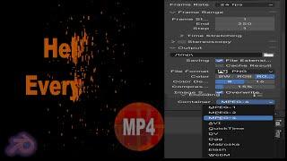 How to Export 3D ANIMATIONS in Blender (MP4, MKV, MOV) | Blender Tutorial