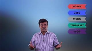 What are the different types of Tablespaces in an Oracle Database - DBArch Video 23