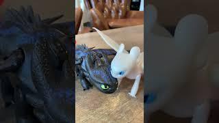 Dragon Flight Family | How To Train Your Dragon Toothless & Lightfury #httyd #shorts #toothless