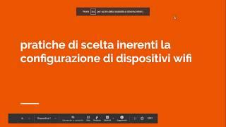 Corso di sistemi e reti e tecniche di cablaggio: caratteristiche di scelta dell'AP