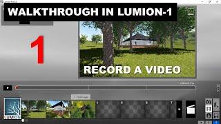 How to make WALKTHROUGH in LUMION ️ | Lumion Walkthrough – 1 | EXTERIOR || DV Studio