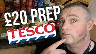 £20 Budget Prep Shop at UK Tesco - UK Prepper | Affordable Meal Ideas