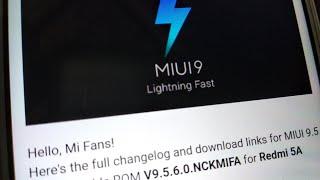 Xiaomi Redmi 5A Update || MIUI 9.5.6.0 Global Stable Rom Update || Full Changelogs in Details