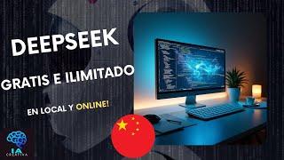 Aprende a usar DEEPSEEK en local y online GRATIS en 2025