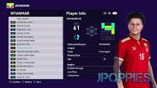 Mini Facepack NT Myanmar | PES 2021 Smoke Patch v4 [21.4.5]