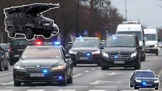 Military convoys and huge police response as Biden & NATO leaders meet in Poland 🪖