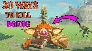 30 WAYS TO KILL A BOKOBLIN! | The Legend of Zelda: Tears of the Kingdom