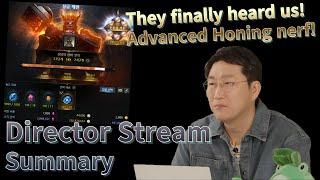 [Lost Ark] Huge Director Stream Summary