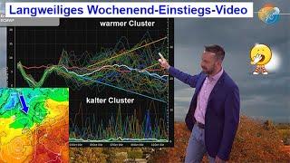 Langweiliges Wochenend-Einstiegs-Video: sehr warmes 2024, bescheidene Mittelfrist bis Mitte Oktober.