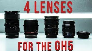 4 Lenses YOU need for the GH5/GH4