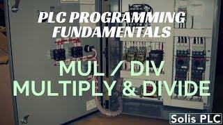 PLC Programming MUL DIV Mathematical Instructions - Multiply Divide Instructions RSLogix Studio 5000