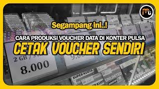 Aplikasi Cetak Voucher internet, Data MURAH dan pasti CUAN #aplikasipulsa #konterpulsa