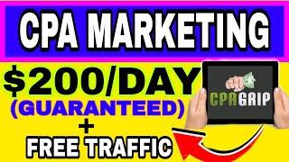 CPA MARKETING 2020 | CPA GRIP | CPAGrip Content Locker Tutorial to Make Money Online Today{$200/DAY}