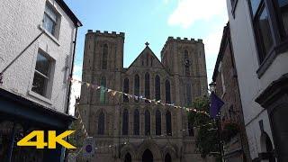 Ripon Walk: City Centre【4K】