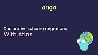 Declarative schema migrations with Atlas: An introduction