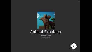 How to create a private server - animal simulator Roblox 