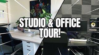 My Graphic Design Office & Studio Tour!