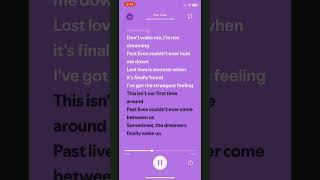 Past Lives- Sapientdream, Slushii   | Lyrics | #fypシ゚ #spotify #lyrics