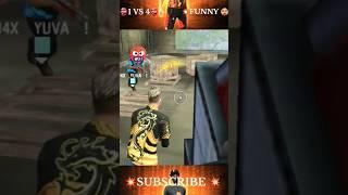 URUTTU GAMING  1VS4 GAMEPLAY#tamil#freefire #gaming #shortvideo