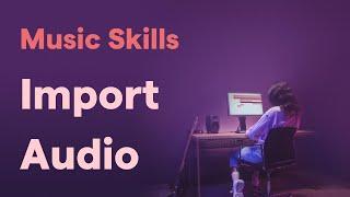 How to Import Audio in Soundtrap