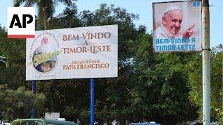 Pope Francis to visit East Timor in the wake of a clergy abuse scandal