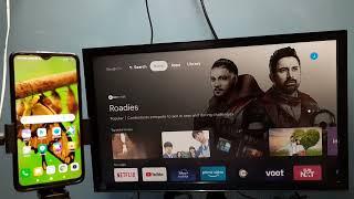 How to Connect Android Phone to Google TV Android TV | Screen Mirroring | Screen Cast | 2 Methods