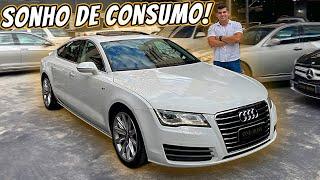 Audi A7 Sportback 2011 - Carro de milionário com preço de Corolla