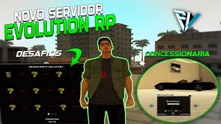 EVOLUTION RP/RPG [PC/MOBILE] SERVIDOR NOVO E JÁ UM DOS MELHORES SERVER DE SAMP QUE TA TENDO!!