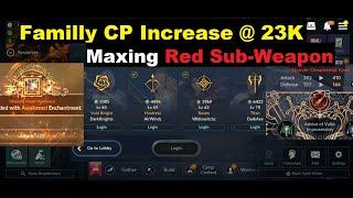 Black Desert Mobile Maxing Abyssal Sub Weapon & Familly CP @ 23k+ Increase