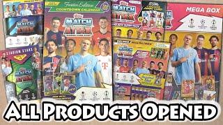 Opening Every MATCH ATTAX 2023/24 Product | Multipacks Tins & Advent Calendar | UK Shop Exclusives