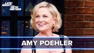 Amy Poehler Tries to Get Seth to Cry on Late Night's 10th Anniversary