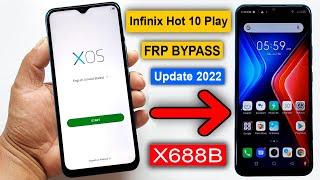 Infinix Hot 10 Play Frp Bypass (Without Pc) X688b Android 11 Google Account Unlock New Trick 2022 |