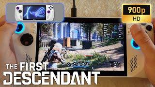 ASUS ROG Ally | The First Descendant | 900p | Low settings