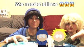 Tweek and Craig make glow in the dark slime ~ South Park Cosplay