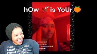 Nick Minaj reading the most OUT OF POCKET comments | Reaction