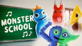 Monster School  - The Rainbow Friends x Garten of Banban (official song)