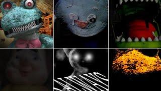 Todos los Jumpscares de Five Nights with Froggy v4.0 | Five Nights with Froggy - All Jumpscares