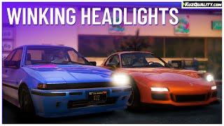 [Free] FiveM Script | Winking Headlights [Standalone] | KuzQuality