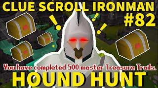 The Secret Grind is Complete... - Clue Scroll Ironman #82 (Hound Hunt)