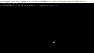 Simple WCF Service and Console Client Application