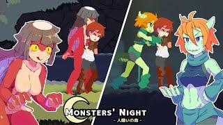 【Monsters' Night 人喰いの森 】Boss Fight - Don't do this to me, Miss Kappa./ PART 4