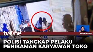 Tragis! Detik-detik Karyawati di Thamrin Ditikam OTK Terekam CCTV | Kabar Pagi tvOne