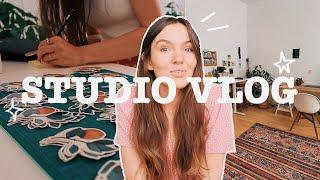 HI I'M BACK!  STUDIO VLOG 