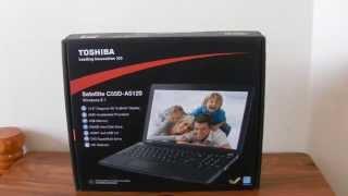 Toshiba Satellite C55D-A5120 Unboxing