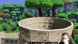 Building a 1000 years old castle in my game #live #replay #builder