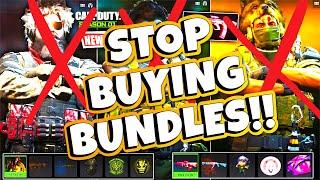 WHY YOU SHOULD STOP BUYING BUNDLES IN CALL OF DUTY